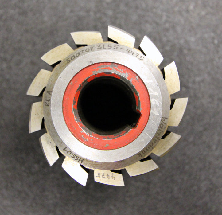 Bild des Artikels SAAZOR-Kerbzahnwellenwälzfräser-serration-hob-SAE-1"-Ø65-x-72-x-Ø22mm-mit-LKN