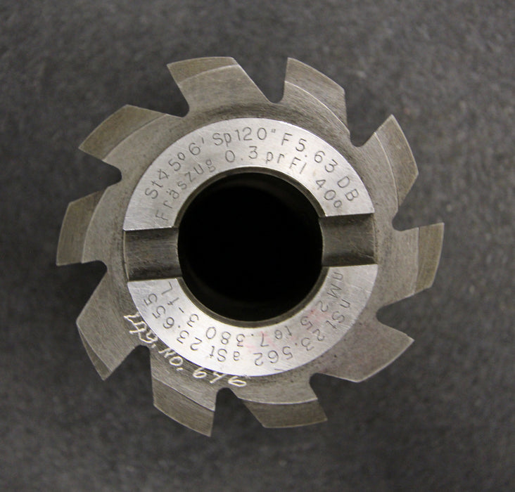 Bild des Artikels J.E.-REINECKER-Vollstahlwälzfräser-gear-hob-m-=-2,5mm-20°-EGW-Ø90x90xØ32mm