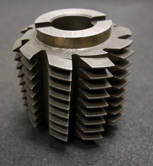 Bild des Artikels J.E.-REINECKER-Vollstahlwälzfräser-gear-hob-m-=-2,5mm-20°-EGW-Ø90x90xØ32mm