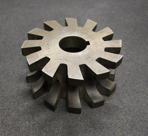 Bild des Artikels GEBRÜDER-JACOB-Halbrund-Formfräser-konkav-Radiusfräser-Radius-16mm-120x56x32mm