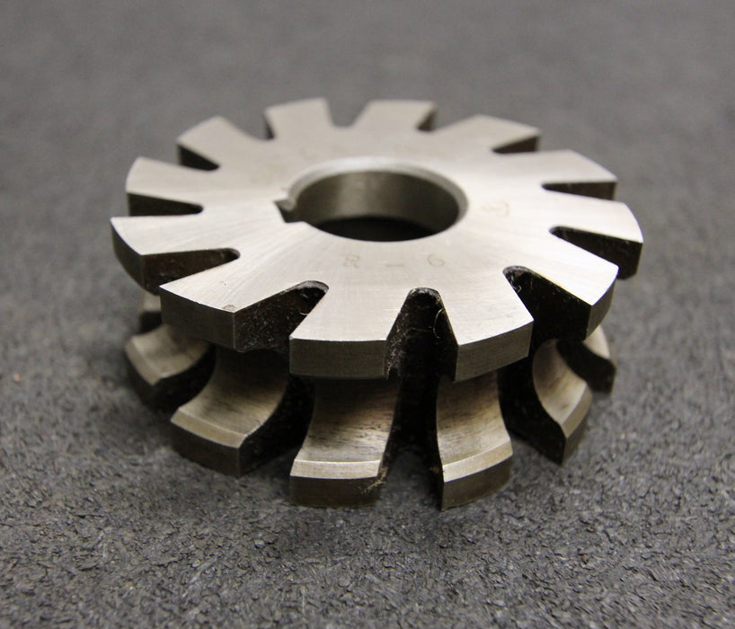 Bild des Artikels PWS-Halbrund-Formfräser-konkav-Radiusfräser-Radius-6mm---70x24x22mm-12-Spannuten