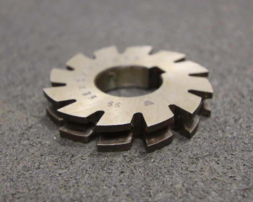 Bild des Artikels Halbrund-Formfräser-konkav-Radiusfräser-Radius-2mm---55x9x22mm-LKN-12-Spannuten