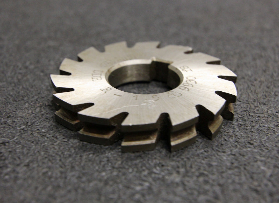 Bild des Artikels PWS-Halbrund-Formfräser-konkav-Radiusfräser-Radius-1,5mm---55x9x22mm-LKN