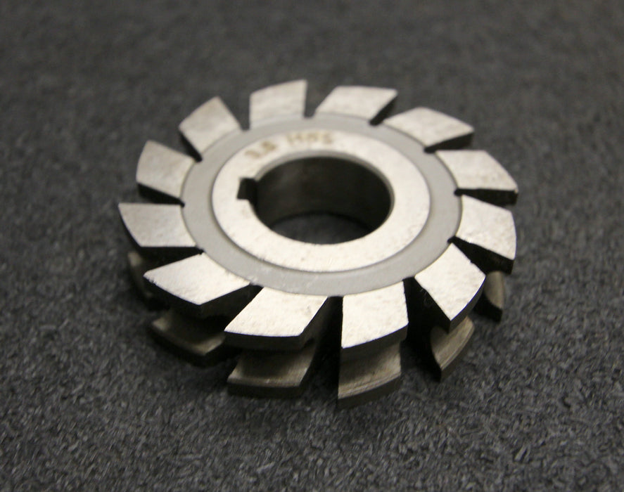 Bild des Artikels Halbrund-Formfräser-konkav-Radiusfräser-Radius-3,5mm---63x14x22mm-12-Spannuten