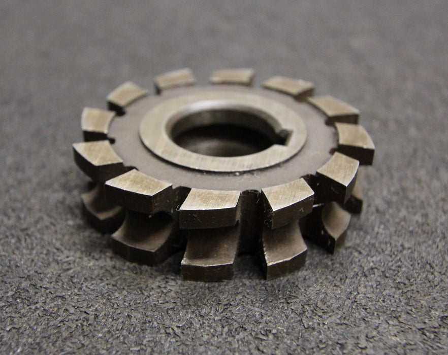 Bild des Artikels FWP-Halbrund-Formfräser-konkav-Radiusfräser-Radius-4mm---62x16x22mm-12-Spannuten