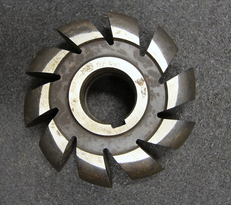 Bild des Artikels Halbrund-Formfräser-konvex-Radiusfräser-Radius-16mm---112x32x32mm-10-Spannuten