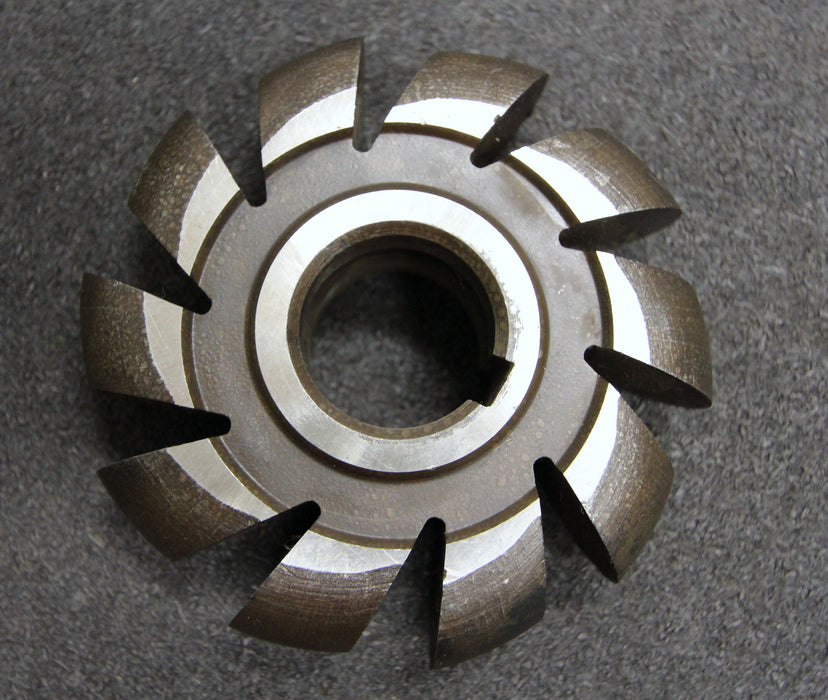 Bild des Artikels Halbrund-Formfräser-konvex-Radiusfräser-Radius-16mm---112x32x32mm-10-Spannuten