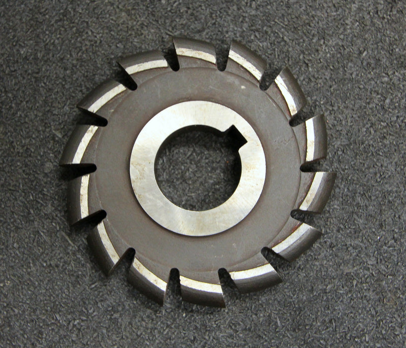 Bild des Artikels Halbrund-Formfräser-konvex-Radiusfräser-Radius-6mm-90x12x27mm-Spannuten:-14