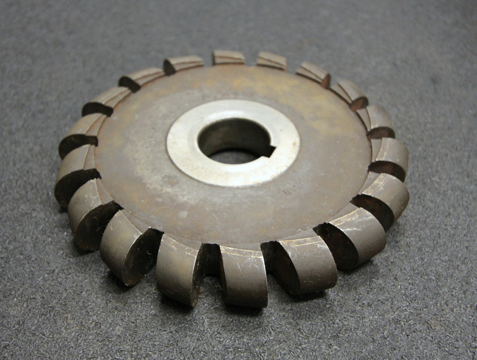 Bild des Artikels Halbrund-Formfräser-konvex-Radiusfräser-Radius-12mm-165x24x32mm-Spannuten:-18