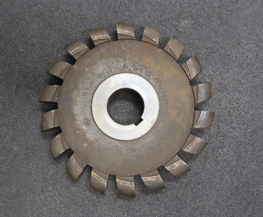 Bild des Artikels Halbrund-Formfräser-konvex-Radiusfräser-Radius-12mm-165x24x32mm-Spannuten:-18