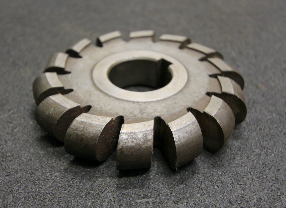 Bild des Artikels Halbrund-Formfräser-konvex-Radiusfräser-Radius-10mm-110x20x32mm-Spannuten:-14