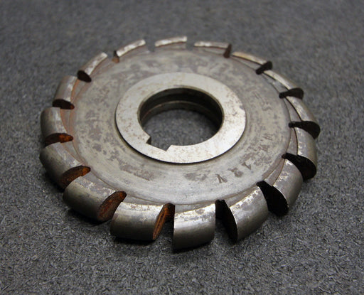 Bild des Artikels Halbrund-Formfräser-konvex-Radiusfräser-Radius-6,5mm-110x14x32mm-Spannuten:-16