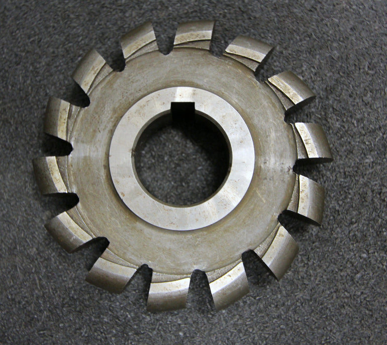 Bild des Artikels Halbrund-Formfräser-konvex-Radiusfräser-Radius-9mm-105x18x32mm-Spannuten:-14