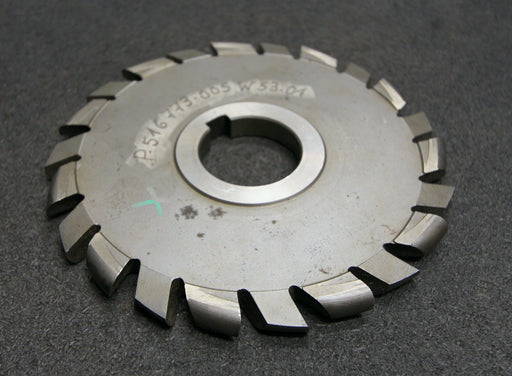 Bild des Artikels Halbrund-Formfräser-konvex-Radiusfräser-Kreuzverzahnt-Zick-Zack-Radius-5,6mm