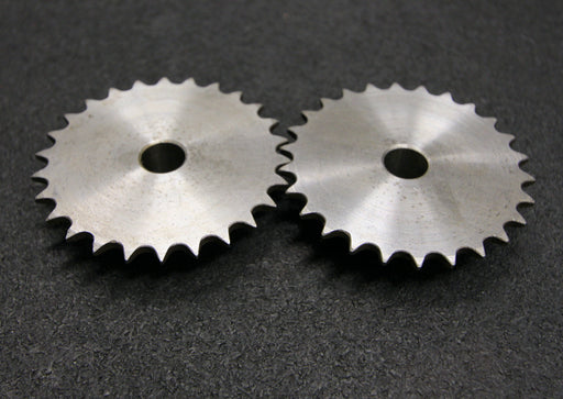 Bild des Artikels WMH-HERION-2x-Kettenradscheibe-mit-Nabe-für-Kettentyp-05B-1-Teilung-8x3mm-Z-=-26