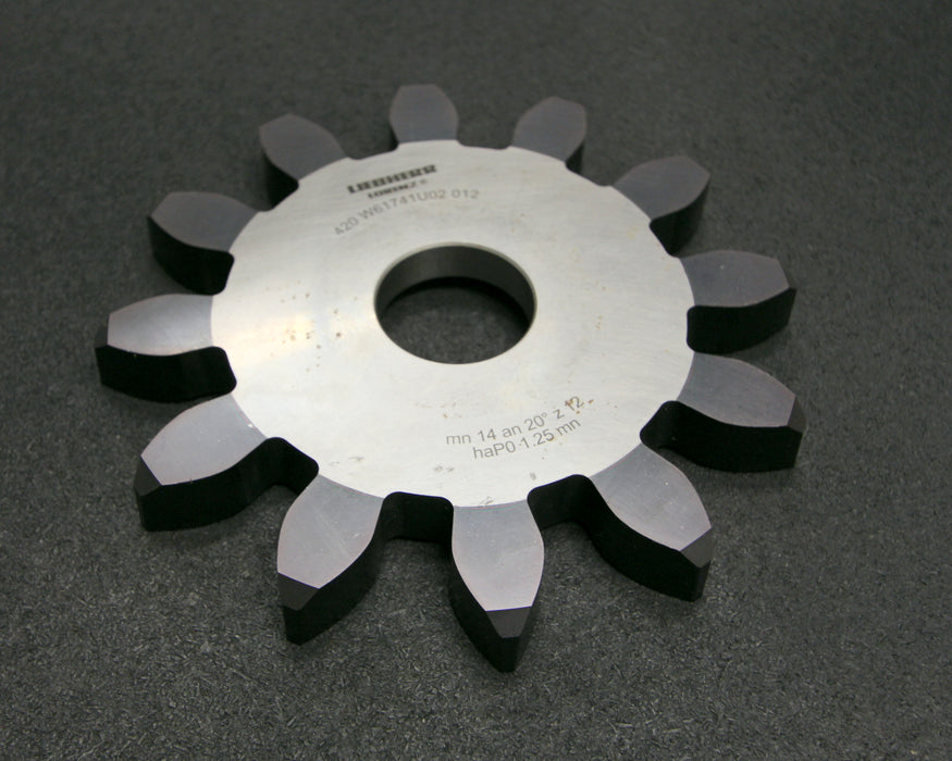 Bild des Artikels LIEBHERR-Scheibenschneidrad-gear-shaper-Normalmodul-mn=-14mm-EGW-20°-Z=12