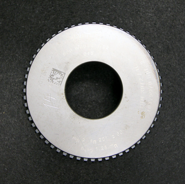 Bild des Artikels LIEBHERR-Glockenschneidrad-gear-shaper-Normalmodul-mn-=-2mm--Z=60-EGW-20°