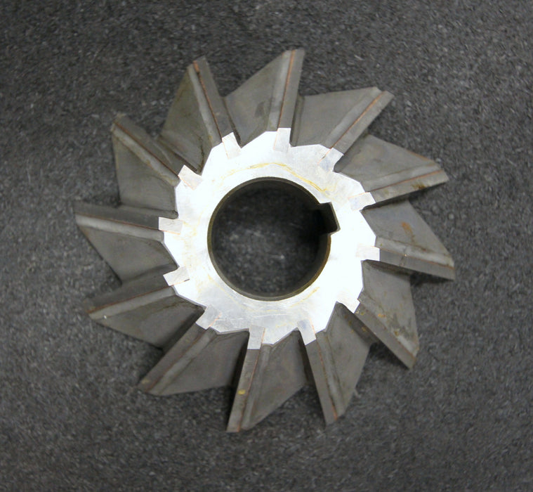 Bild des Artikels markenlos-Winkelfräser-125x40x32-EGW-50°-K20-Ø125x52xØ32mm---1-Zahn-beschädigt!