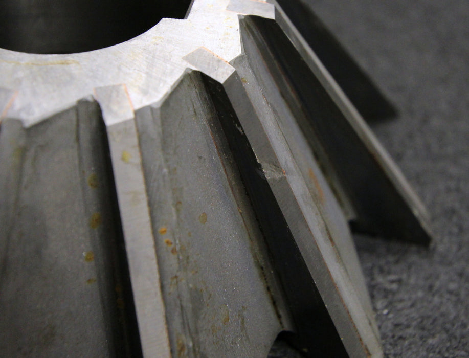 Bild des Artikels markenlos-Winkelfräser-125x40x32-EGW-50°-K20-Ø125x52xØ32mm---1-Zahn-beschädigt!