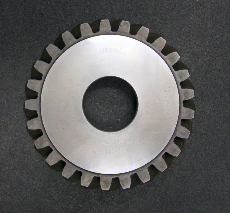 Bild des Artikels LORENZ-Scheibenschneidrad-gear-shaper-Normalmodul-mn-=-4,8875mm-α=18°23'51"