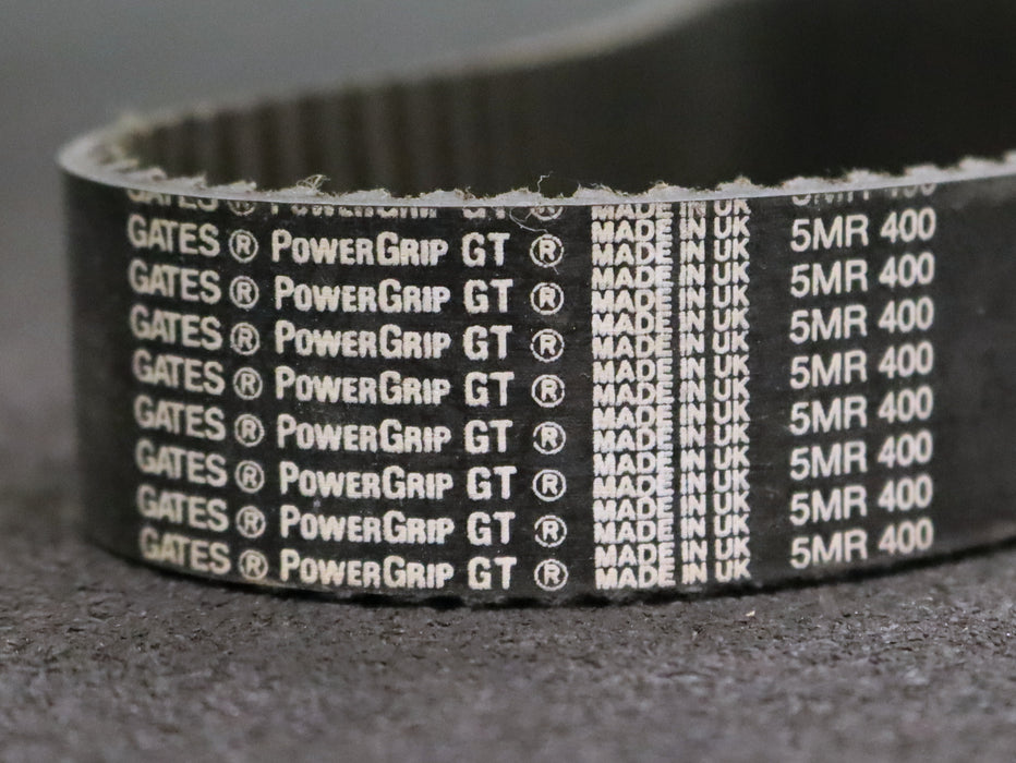 Bild des Artikels GATES-2x-Zahnriemen-2x-Timing-belt-5MR-Breite-25mm-Länge-400mm-unbenutzt