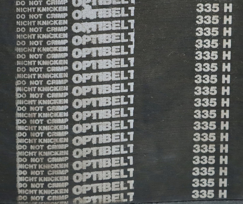 Bild des Artikels OPTIBELT-Zahnriemen-Timing-belt-335-H-Breite-126mm-Länge-850,9mm-unbenutzt