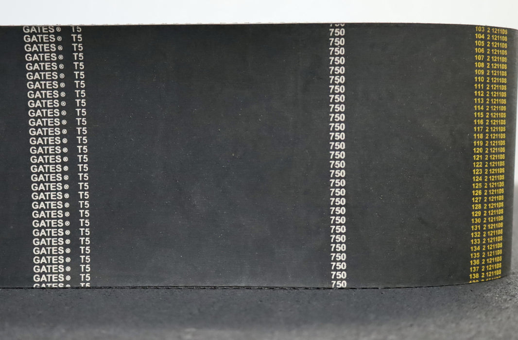 Bild des Artikels GATES-Zahnriemen-Timing-belt-T5-Breite-113mm-Länge-750mm-unbenutzt