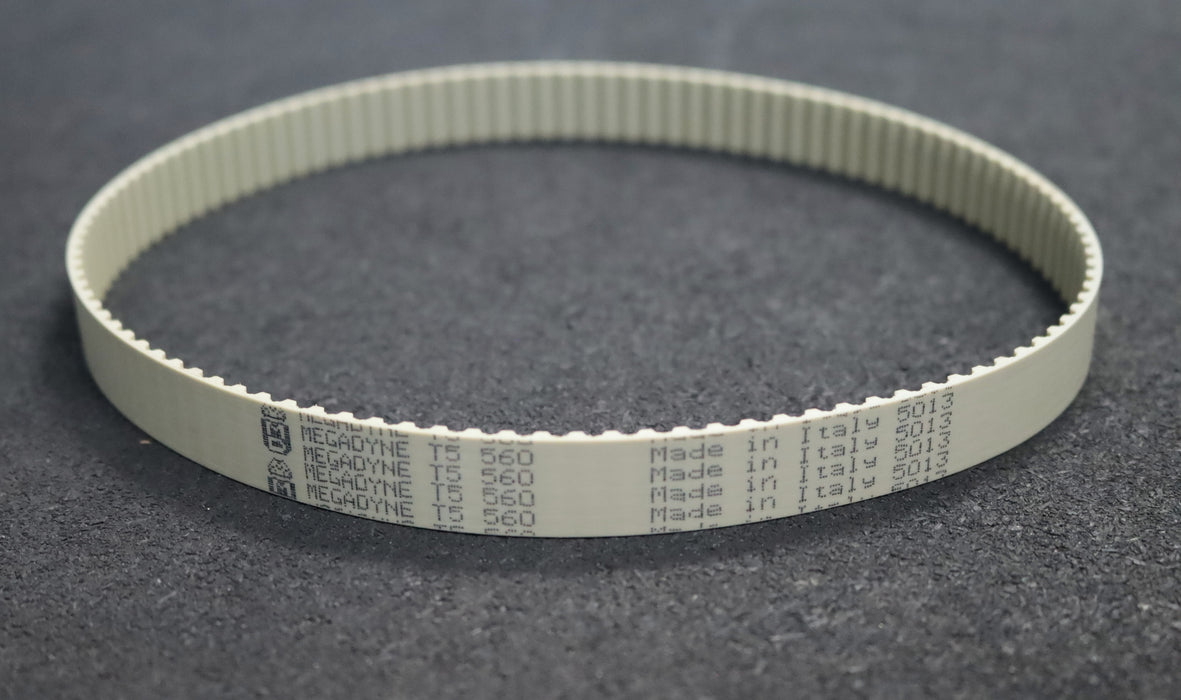 Bild des Artikels MEGADYNE-2x-Zahnriemen-2x-Timing-belt-T5-Breite-16mm-Länge-560mm-unbenutzt