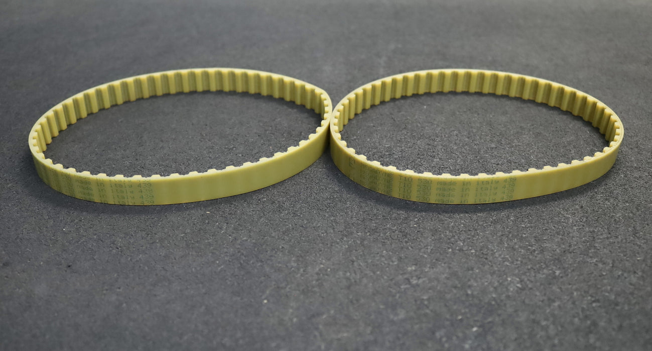 Bild des Artikels MEGADYNE-2x-Zahnriemen-2x-Timing-belt-T10-Breite-16mm-Länge-530mm-unbenutzt