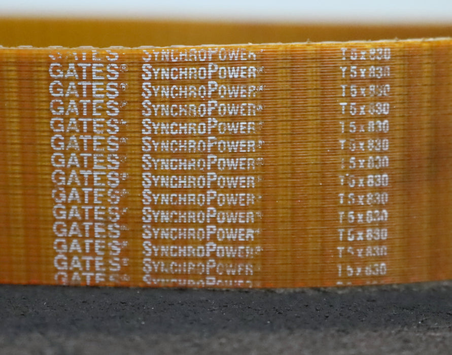 Bild des Artikels GATES-SYNCHROPOWER-Zahnriemen-Timing-belt-T5-Breite-41mm-Länge-830mm-unbenutzt