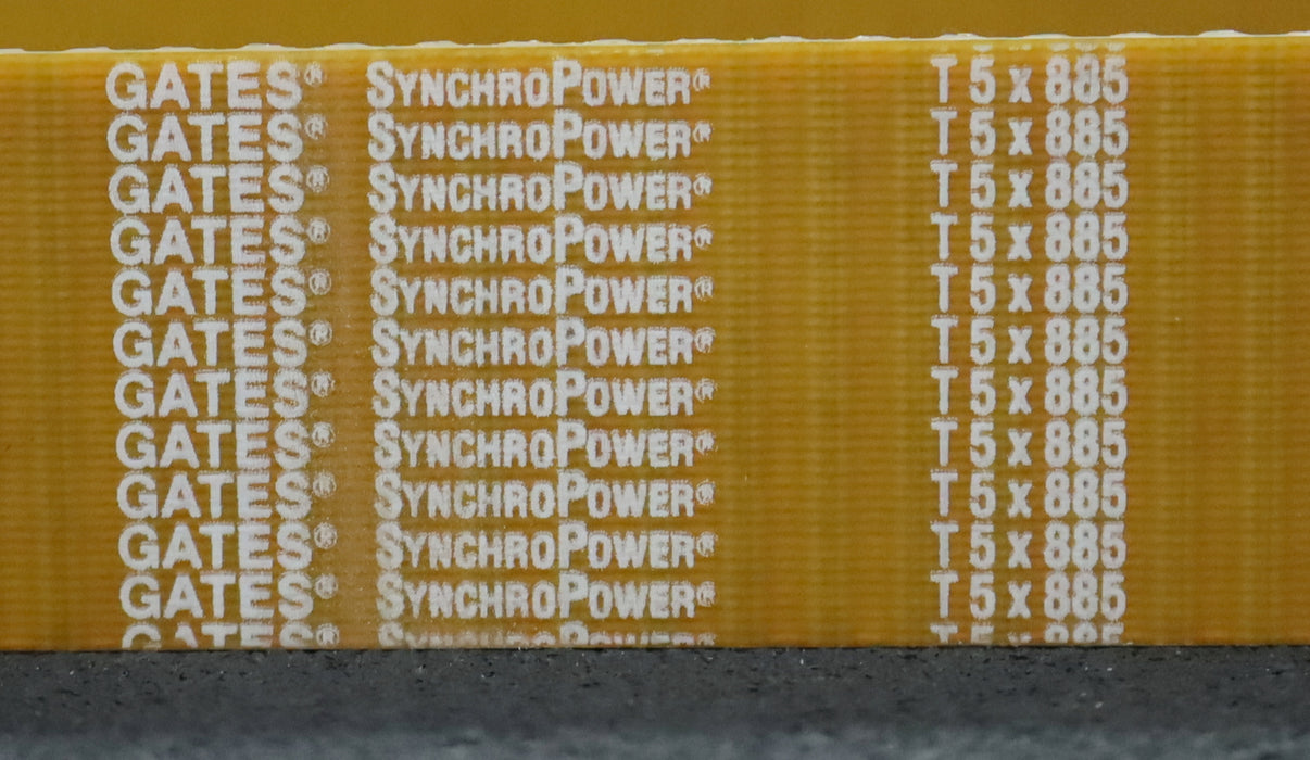 Bild des Artikels GATES-SYNCHROPOWER-Zahnriemen-Timing-belt-T5-Breite-35mm-Länge-885mm-unbenutzt