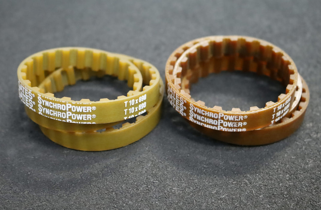 Bild des Artikels GATES-SYNCHROPOWER-2x-Zahnriemen-2x-Timing-belt-T10-Breite-12mm