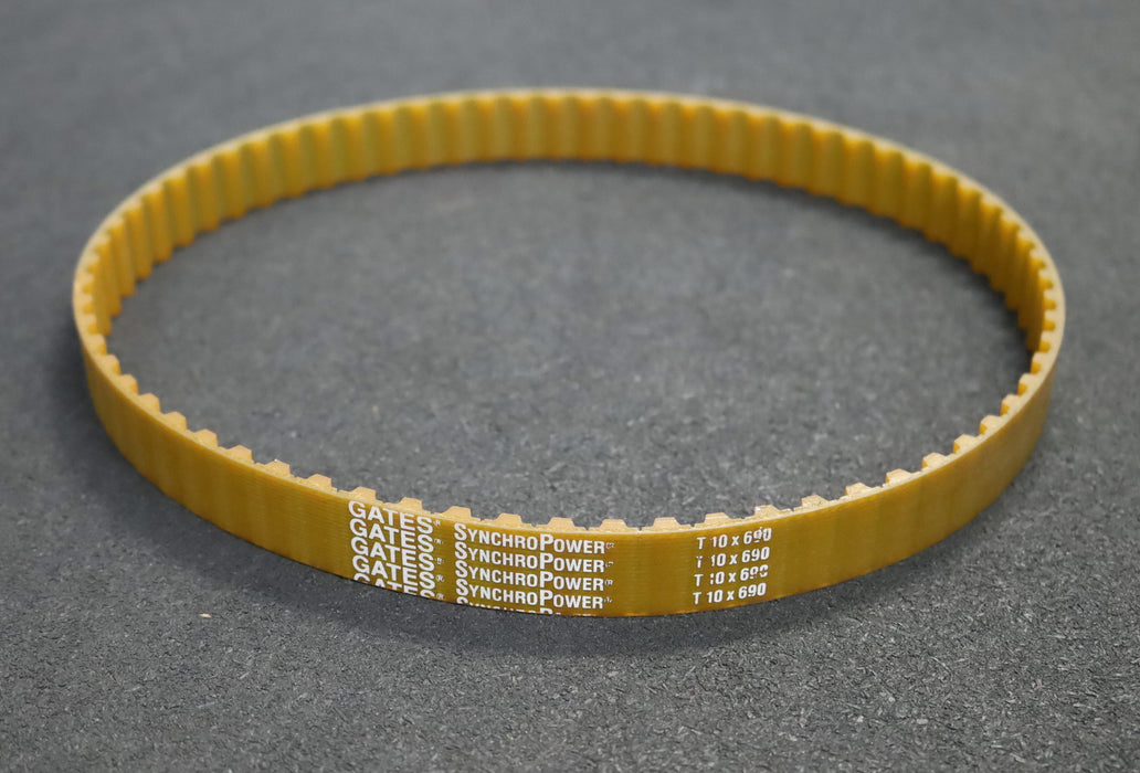 Bild des Artikels GATES-SYNCHROPOWER-Zahnriemen-Timing-belt-T10-Breite-20mm-Länge-690mm-unbenutzt