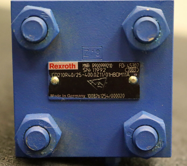 REXROTH Hydraulikzylinder R90099210 CD210R40/25-400.Z11/01HBDM11A unbenutzt