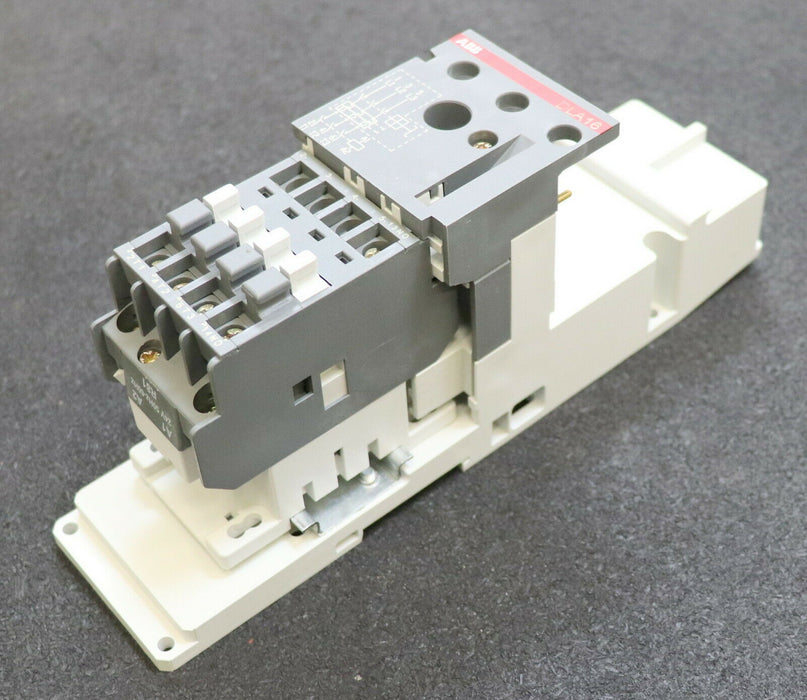 ABB 7,5kW Motorstarter auf Sockel DLA16-30 230/240V 50Hz 240/260V 60Hz AC-3 400V