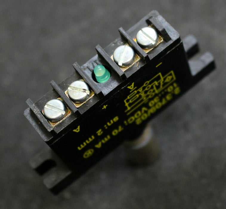 TURCK 2 Stück Reihengrenztaster 2.3709/02 70mA 2mm