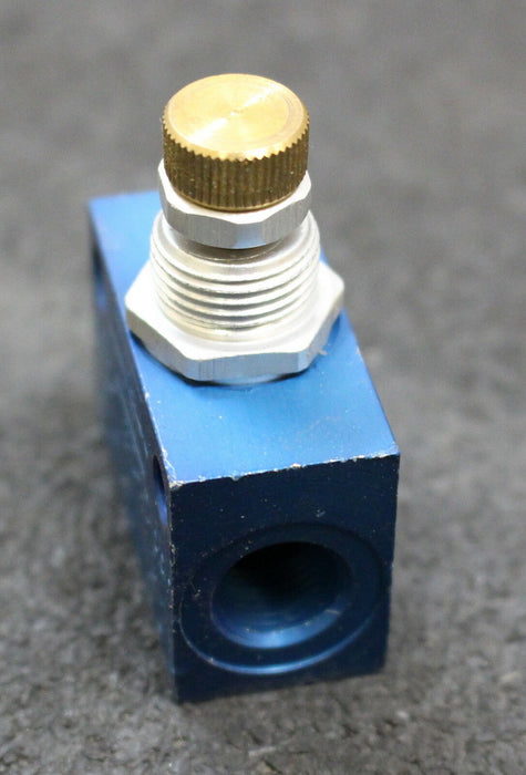 FESTO 2 Stück Drossel-Rückschlagventil GRO-1/8 Artikelnr. 6500 0-10bar