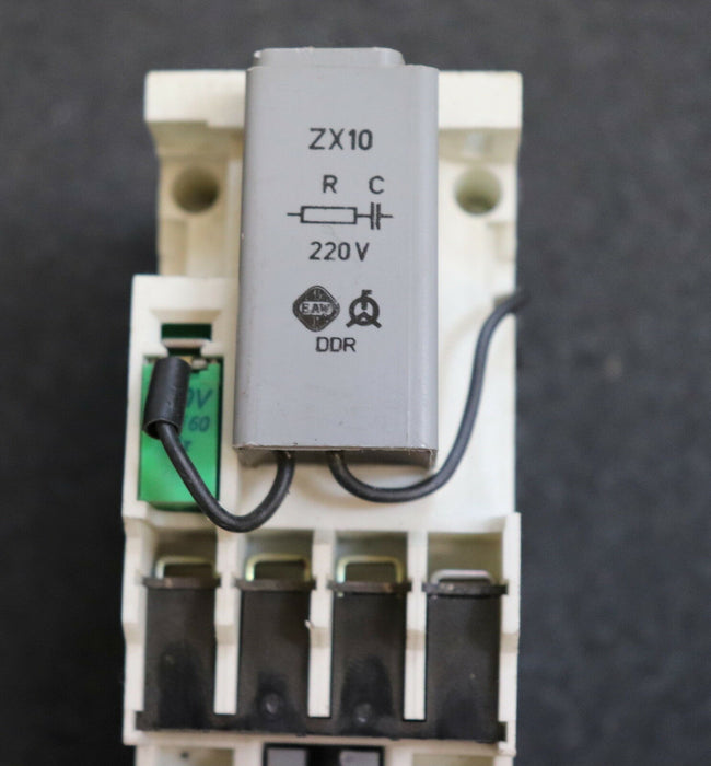 RAW KAW DDR Leistungsschütz LX2 + HX + ZX10 TGL 28973 Steuerspannung 110VAC