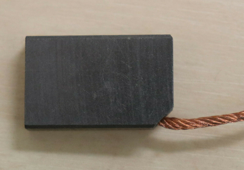 2 Stück Kohlebürste RX65 6,3x16x25mm + Anschlusskabel & Kabelschuh SGL 02.01.017