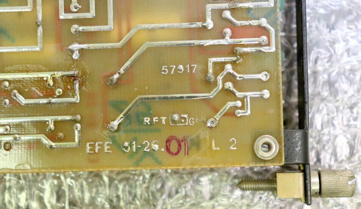 VEM NUMERIK RFT DDR ÜW1-SV Platine EFE 61-26 RFT 57917 gebraucht - ok