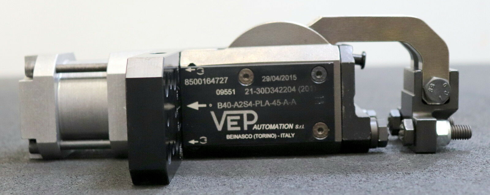 VEP AUTOMATION Flansch-Greifer Greifer-Spanner B40-A2S4-PLA-45-A-A Zylind.Ø 40mm