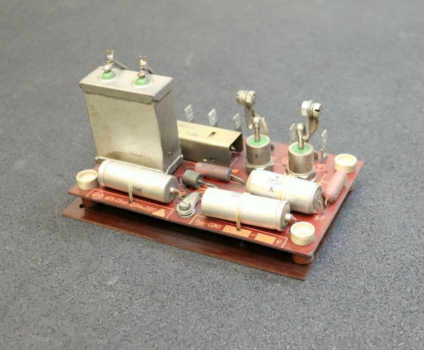 VEB ELMO ZITTAU DDR Platine GBG 7588 - 14 weitere Typendaten nicht lesbar