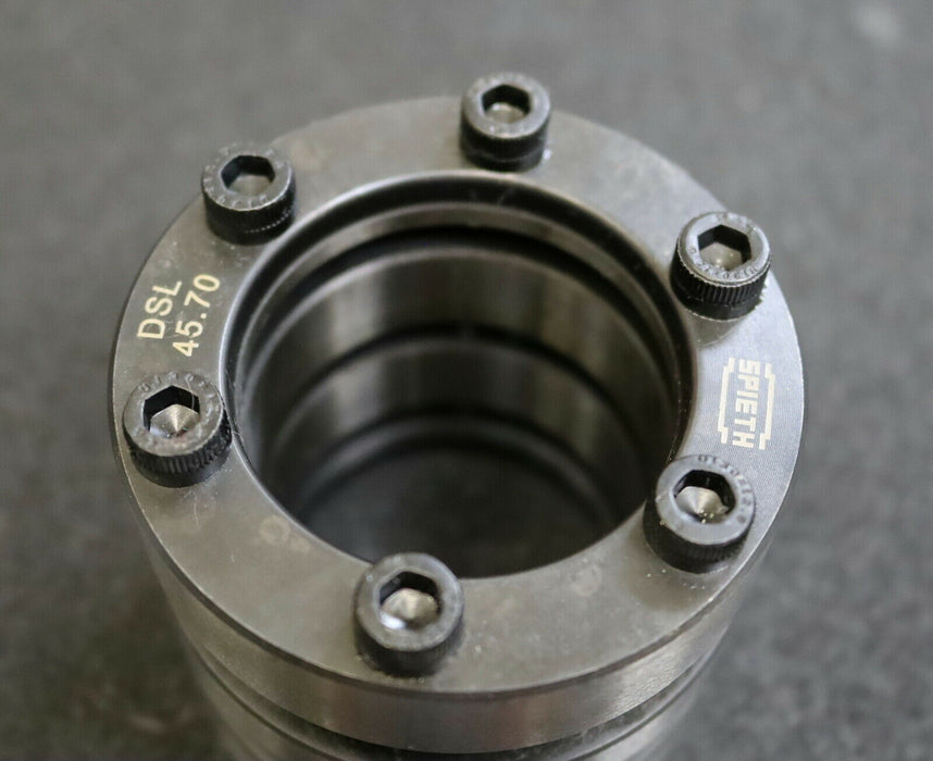 SPIETH Spannsatz DSL 45.70 d1 = 45mm d2 = 70mm L = 62mm M6 Spannschraube h = 6mm
