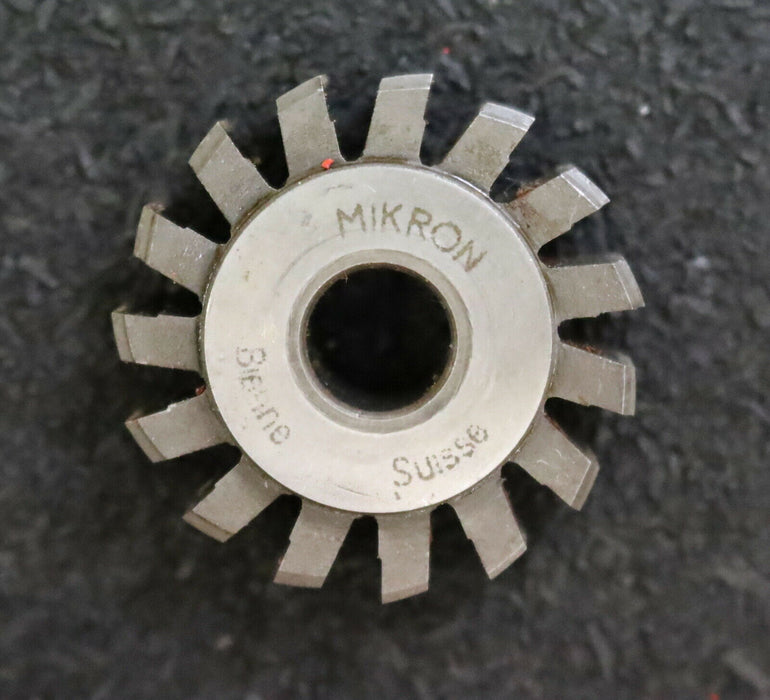 MIKRON Vollstahl-Wälzfräser No. 64747 m= 0,36 ho= 0,81 20° EGW - Ø32x10xØ8mm