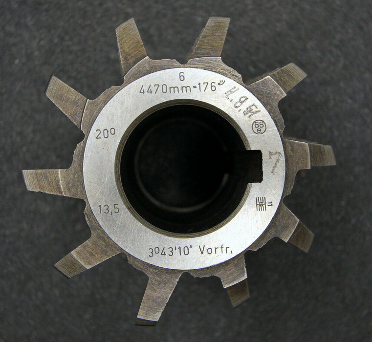 Vollstahlwälzfräser gear hob Vorfräser m= 6mm 20° EGW Ø110x110xØ40mm LKN 1gg. R