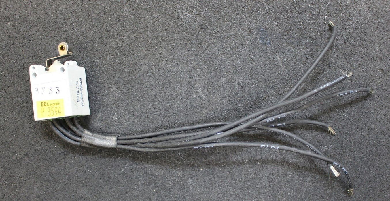 BARTEC Endlagenschalter 07-1521 EEX-geprüft 250VAC 5A 60W Nr. 3733 Kabel 150mm