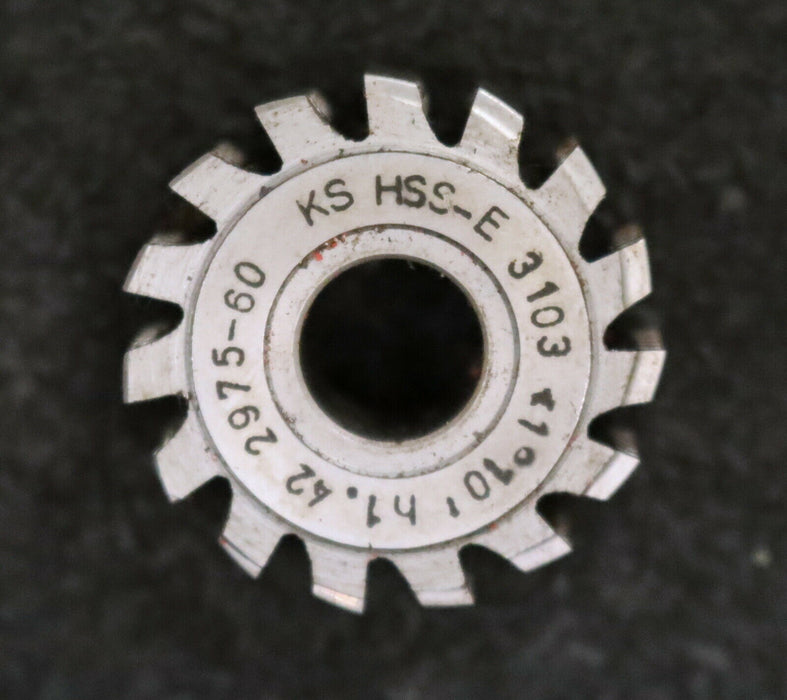 SCHNYDER Zykloid-Wälzfräser No. 3103 für Zykloidenprofil 2975-60 h0=1,42