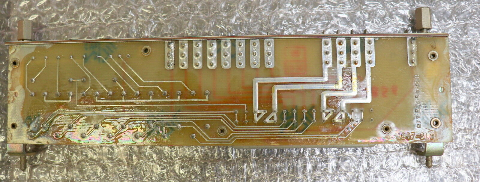 VEM NUMERIK RFT DDR Steckplatinen-Vorderseite A Platine 413985-6 NKM 4997-6 RFT