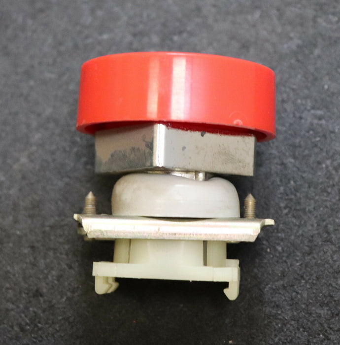 ROBOTRON DDR Not-Aus-Schalter 4 Stück ROBOTRON Flanschmaße 45x30mm