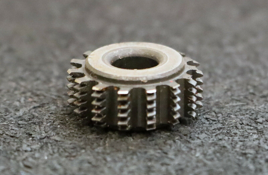 MIKRON Vollstahl-Wälzfräser No. 39475 m= 0,45 ho= 1,32 D9,95 Z20 - Ø24x10xØ8mm